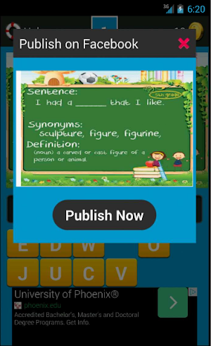 Vocabulary Games Fifth Screenshot 3