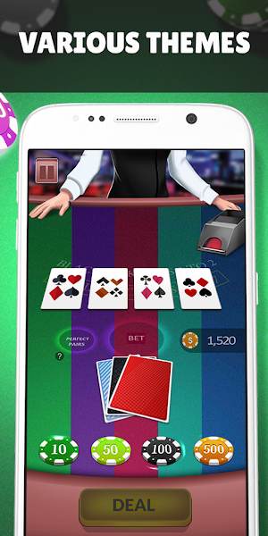 Blackjack - Side Bets - Free Offline Casino Games Screenshot 2