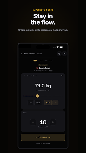 IronRep — Workout & Gym Log Screenshot 3