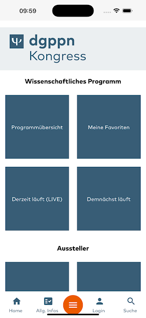 DGPPN Kongress Screenshot 0