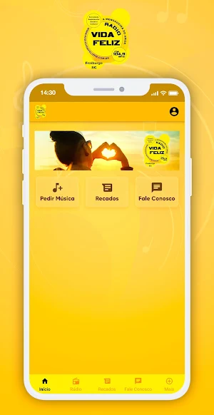 Rádio Vida Feliz FM 104,9 Screenshot 0