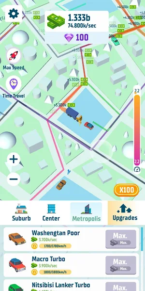 Idle Carsharing Screenshot 0