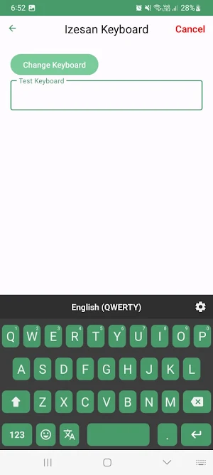 Izesan! Keyboard Screenshot 3