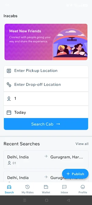 IraCabs Screenshot 0