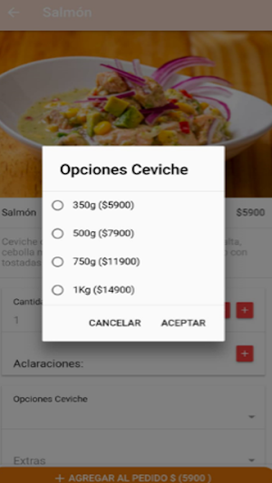 Ceviche lo mas rico Screenshot 0