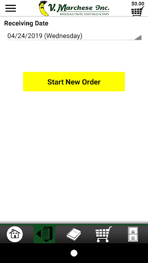 V. Marchese Checkout Screenshot 1