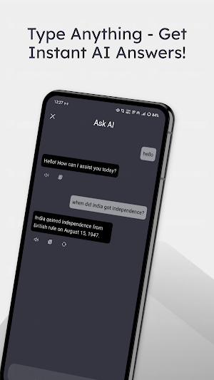 Ask AI - Instant AI Help! Screenshot 1