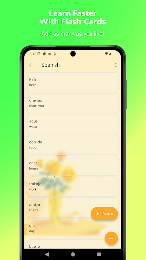 Memyo: Flashcards & Vocabulary Screenshot 1