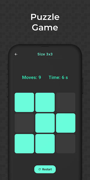 Glow Grid: Lights Out Puzzle Screenshot 2