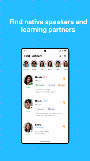 SpeakFam: Language Exchange Screenshot 0