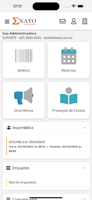 Portal Exato Screenshot 2