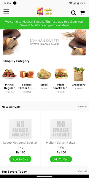 Makhan Sweets Screenshot 1