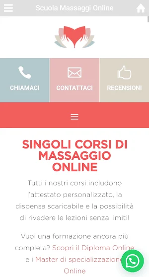 Scuola Massaggi Online Screenshot 1