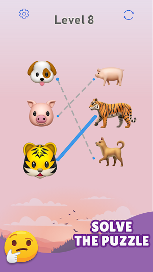 Connect Emoji Puzzle Screenshot 0