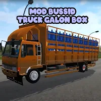 Mod Bussid Truck Galon Box