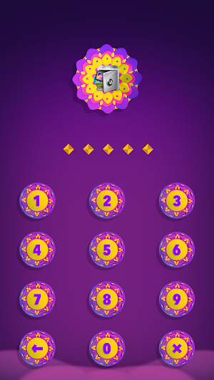 AppLock LiveTheme Kaleidoscope Screenshot 1