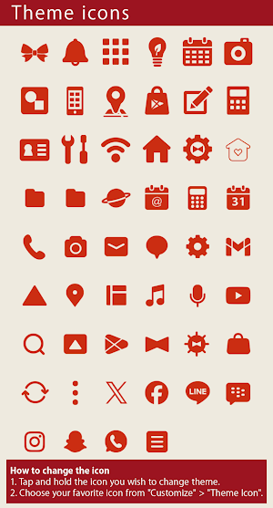 Joyful Cherries Theme +HOME Screenshot 3