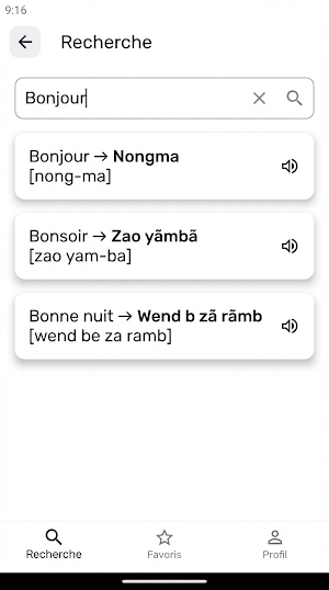 Mooré Master - Apprendre Mooré Screenshot 3