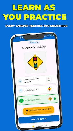 DMV Practice Test Screenshot 2