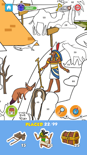 Sticker Puzzle:Color by Number Screenshot 2