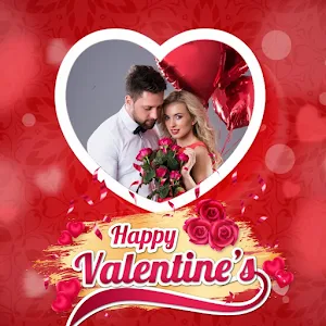 Valentine Day Photo Frame 2024 Screenshot 0