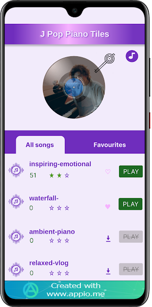 J Pop Piano Tiles Screenshot 2