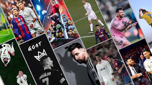 Soccer Ronaldo Messi Wallpaper Screenshot 0