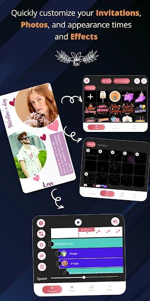 Invitation card & story maker Screenshot 2