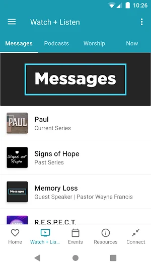 East Coast App Screenshot 1