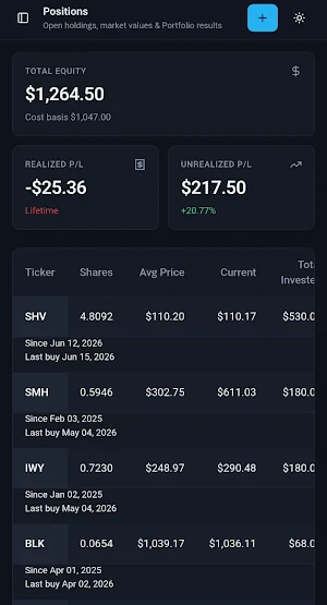 Wells Equity Screenshot 2