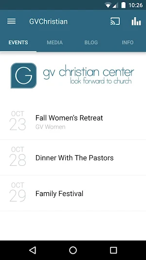 GV Christian Center Screenshot 0