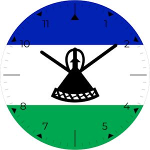 Lesotho Analog Watch Face Screenshot 3