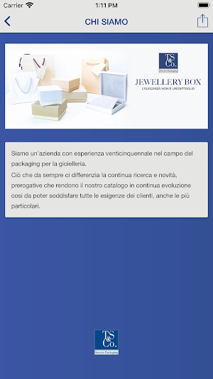 TS&Co Packaging Screenshot 1