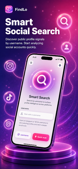 FindLo: Profile & Map Tracker Screenshot 2