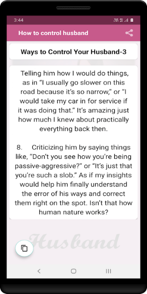 How to control husband Screenshot 2