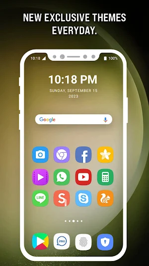 Theme For Galaxy S23 Ultra Screenshot 0