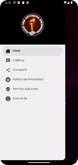 Radio Una Antorcha Encendida Screenshot 1