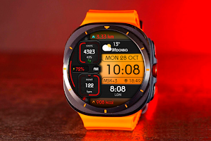 DIGI MONODARK WS74 Watch face Screenshot 3
