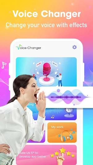 Voice Changer, Sound Effects Screenshot 0