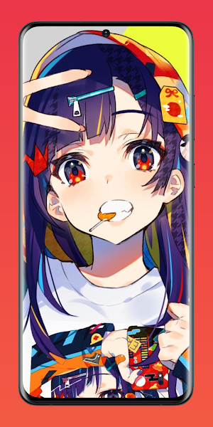 Aesthetic Anime Girl Wallpaper Screenshot 0