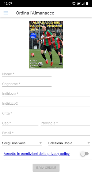 Almanacco Calcio Toscano Screenshot 2