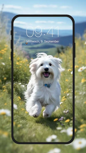 Cute Puppy Live Wallpapers HD Screenshot 3