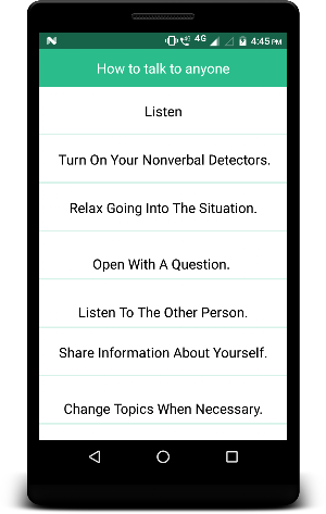 How to talk to anyone Screenshot 1
