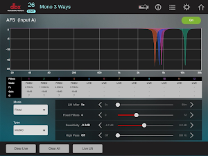 DriveRack VENU360 Control Screenshot 3