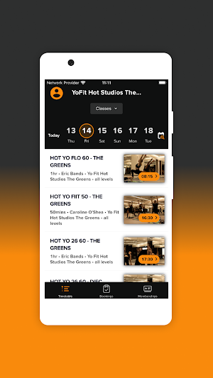YOFIT HOT STUDIOS Screenshot 2