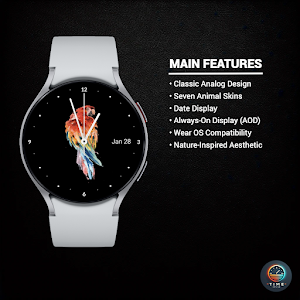Animal Kingdom Watch Face Screenshot 1