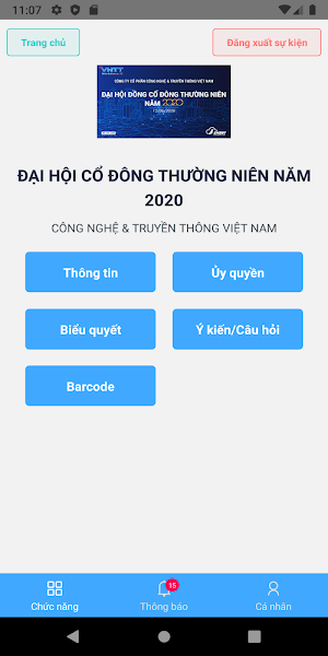 General Meeting of Shareholders Screenshot 3
