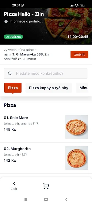 Pizza Hallo Screenshot 1
