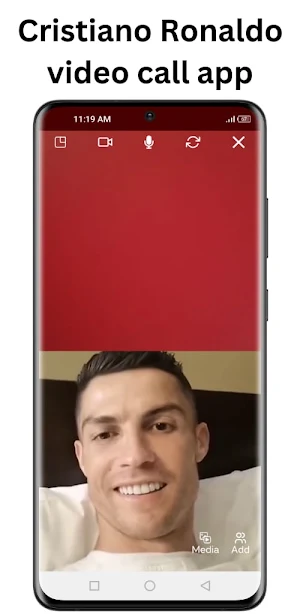cristiano ronaldo video call Screenshot 2