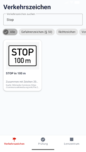 Verkehrszeichen Quiz StVO Screenshot 1